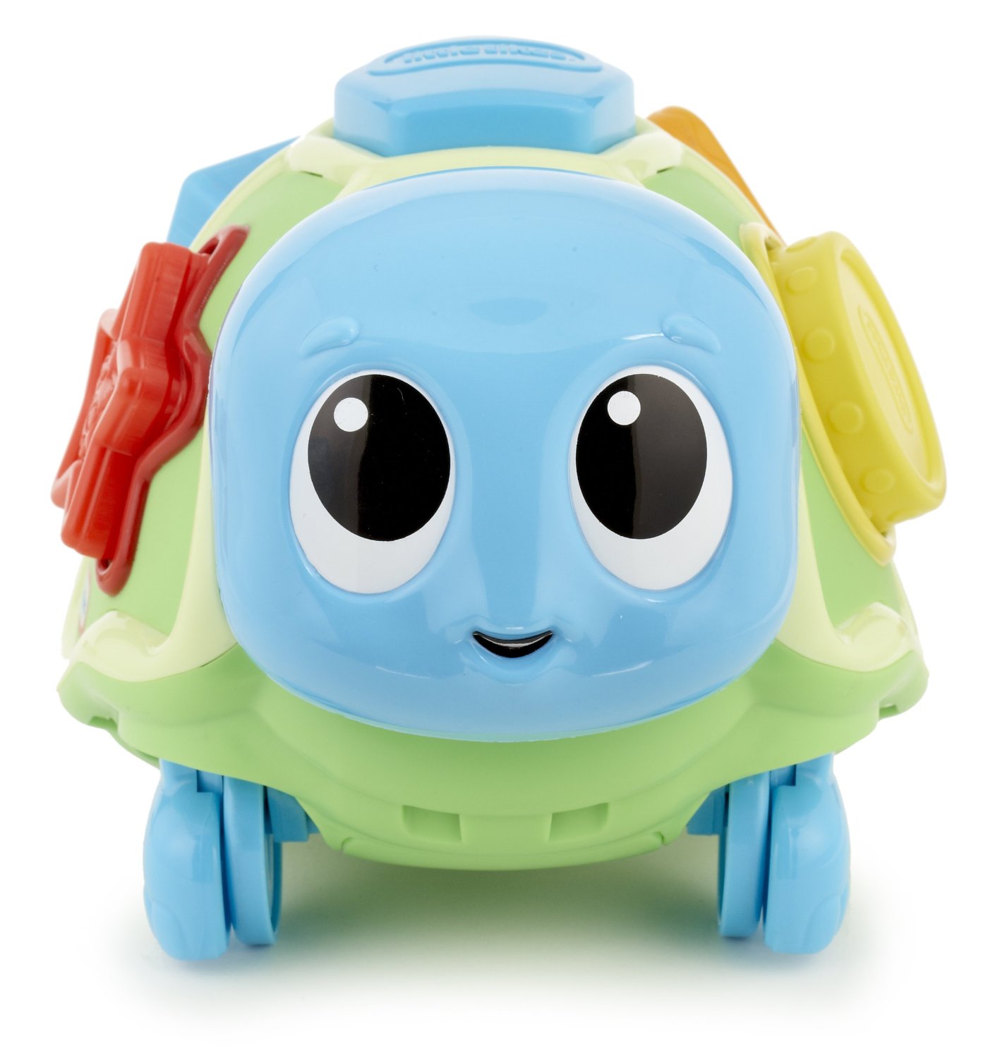 Интерактивная развивающая игрушка Ползающая черепаха-сортер, со звуковыми эффектами  